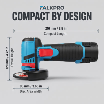FALKPRO™ Mini Electric Cordless Angle Grinder