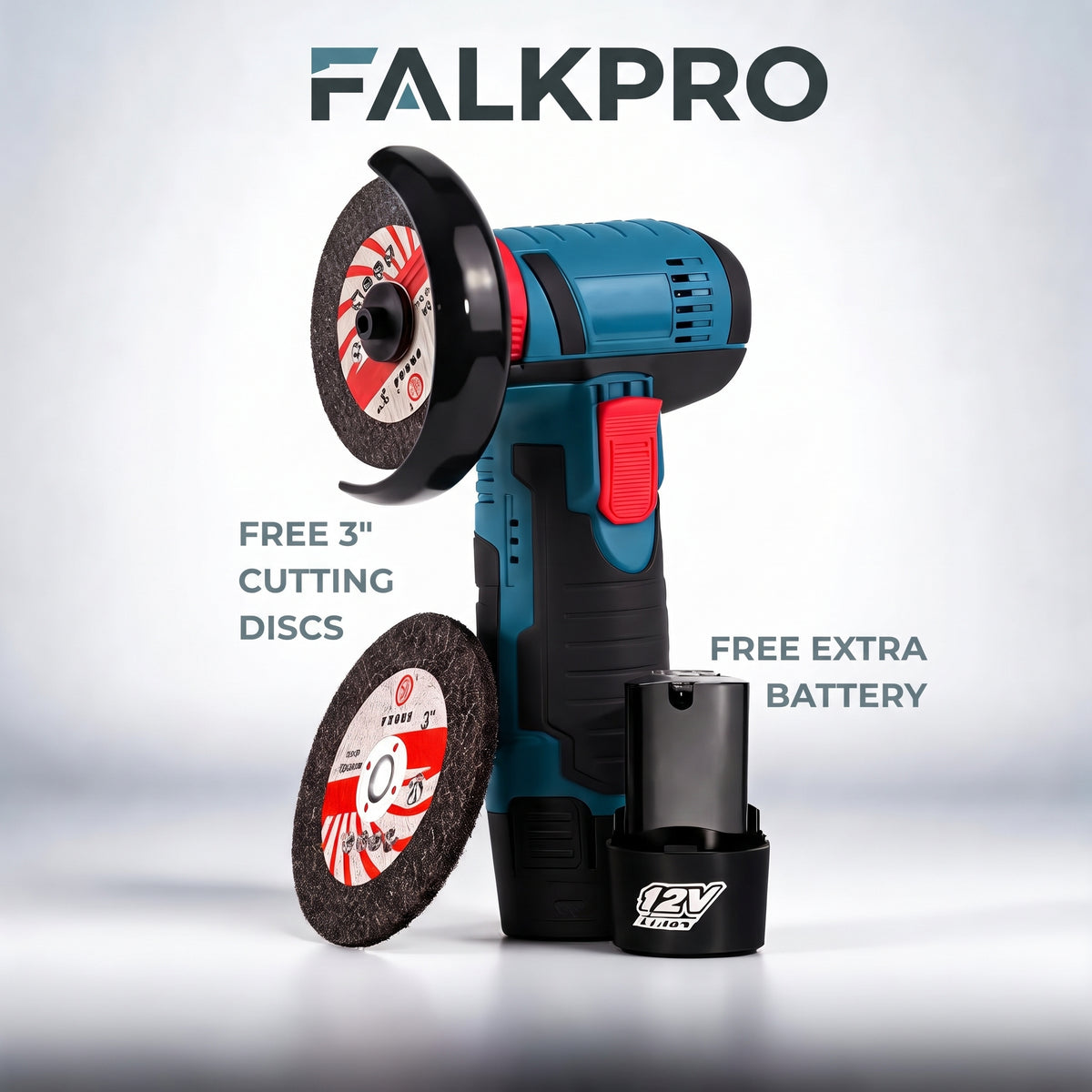 FALKPRO™ Mini Electric Cordless Angle Grinder